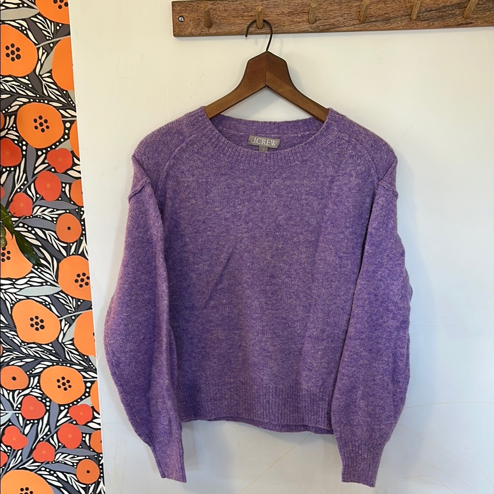 J.Crew Purple Sweater